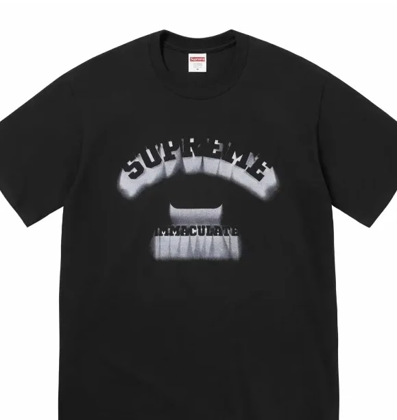 Shadow 24SS XL M White Short sleeved and Tee S Logo L T-shirt Shadow Black 3D 0510